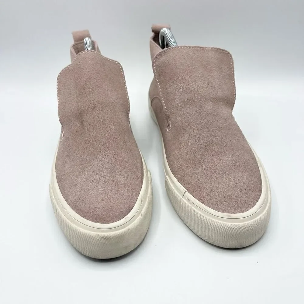 SeaVees Hintington Middie Ankle Suede Slip-On - Women’s US 9.5